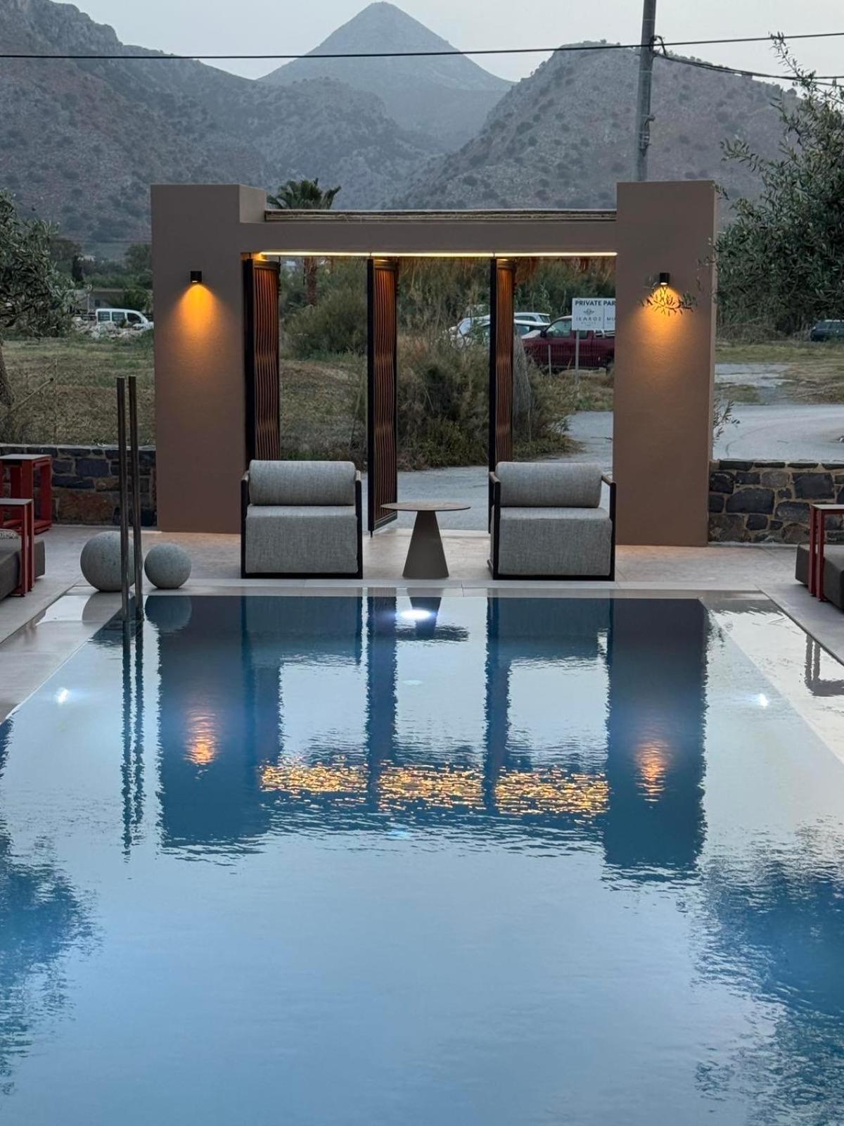 Ikaros Suites Amoudara Lasithiou Exteriör bild